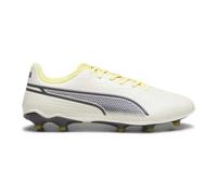 Puma King Match.3 Firm Ground Football Boots 10 White/Black