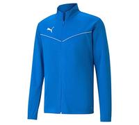 PUMA Unisex's teamRISE Training Poly Jacket Jr Vest, Electric Blue Lemonade, 128