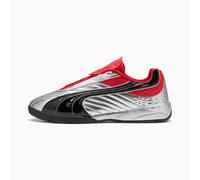 PUMA V-S2 Goalgetter Sneakers Unisex, Silver/For All Time Red, size 7.5