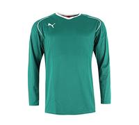 PUMA V5.08 Long Sleeve V-Neck Green Mens Football Top 700472 05M