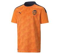 Puma Vcf Away Shirt Replica Jr Football Shirt - Vibrant Orange-Peacoat, 128