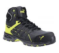Puma Safety Mens Velocity 2.0 MID S3 Leather Safety Boots UK Size 10 (EU 44)