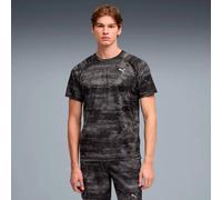 Puma Velocity AOP Running shirt Men - black, Size S