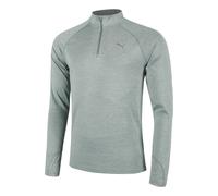 Puma Velocity Cloudspun 1/4 Zip Running Shirt Men - Green, Size S