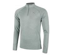 Puma Velocity Cloudspun 1/4 Zip Running Shirt Men - Green, Size XL
