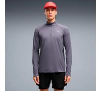Puma Velocity Cloudspun Half Zip Sweatshirt Grey M Men