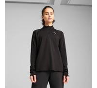 Puma Velocity Cloudspun Half Zip Long Sleeve T-shirt Black S Woman