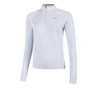 Puma Velocity Cloudspun 1/4 Zip Running Shirt Women - Blue, Size XL