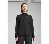 Puma Velocity Cloudspun Funnel Neck Running Top Black