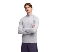 Puma Velocity CloudSpun Quarter Zip Men's Top | UK M in Vibrant Silver