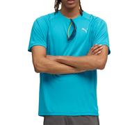 Puma Mens Running Velocity T-Shirt, Blue, Size L, Men Blue