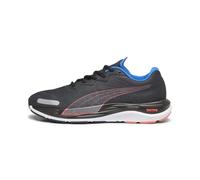 Puma Velocity Nitro 2 Mens Running Shoes Black Cushioned Comfort Sports Trainers