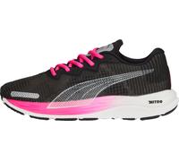 Puma Velocity Nitro 2 Womens Running Shoes Black Cushioned Sports Run Trainers