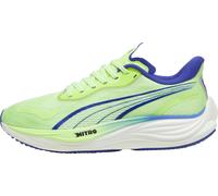 Puma Velocity Nitro 3 Mens Running Shoes Green Cushioned Comfort Sports Trainers