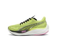 Puma Velocity Nitro 3 Womens Running Shoes Green Cushioned Comfort Run Trainers