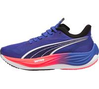 Puma Velocity Nitro 3 Womens Running Shoes Blue Cushioned Comfort Run Trainers