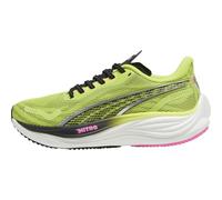 Puma Velocity Nitro 3 Womens Running Shoes Green Cushioned Comfort Run Trainers