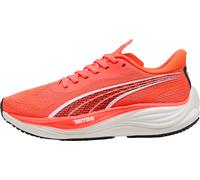 Puma Velocity Nitro 3 Womens Running Shoes Red Cushioned Comfort Sports Trainers