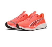 Puma Velocity Nitro 3 Womens Running Shoes Red Cushioned Comfort Sports Trainers