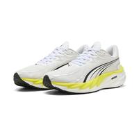 Puma Velocity Nitro 4 Men's Running Shoes | UK 8.5 in Puma White/Lux Lime
