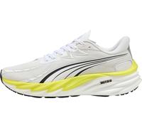 Puma Velocity Nitro 4 Mens Running Shoes White Cushioned Sports Comfort Trainers