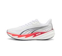 Puma Velocity Nitro 5 Mens Running Shoes White Cushioned Sports Comfort Trainers