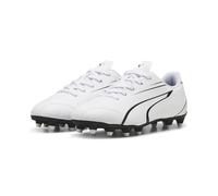 Puma Vitoria FG/AG Junior Football Boots J11 White/Black J11 White/Black