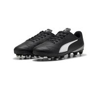 PUMA Vitoria II FG/AG JR Soccer Shoe, Black White, 4.5 UK