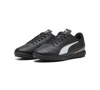 PUMA Vitoria II TT JR Soccer Shoe, Black White, 4 UK