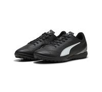 PUMA Men's Vitoria II TT Soccer Shoe, Black White, 7 UK