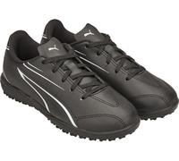 (12 UK Child, Black/White) Puma Boys Vitoria TT Football Boots