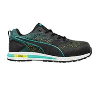Puma Safety Vivid Green Heart Low Trainer Black/Blue Size 36 Unisex