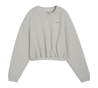 PUMA W CLOUDSPUN CREW Light Gray Heather
