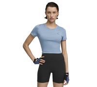 PUMA W CLOUDSPUN SS Twist TEE Cool Blue