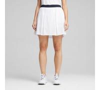 PUMA W Club Women's Pleated Golf Skirt, Dark Blue, size Medium