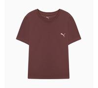 PUMA W Strong Cross Back Tee Chocolate Brown
