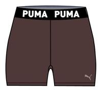 PUMA W Strong Short Tight - HW 3" Chocolate Brown