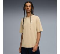 PUMA Wardrobe Ess Boxy T-Shirt Men, Beige, size XL