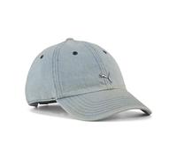 PUMA Wardrobe ESS Metal Dad Cap Faded Denim