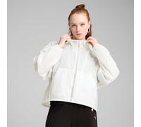 PUMA Wardrobe Ess Oversized Wind Jacket Women, White, size XL