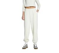 PUMA Wardrobe Ess Women's Relaxed Fit Tracksuit Bottoms, Alpine Snow White, XS