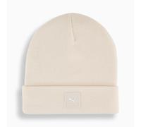 PUMA Wardrobe Essentials High Crown Beanie Hat, Alpine Snow