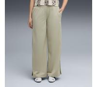 PUMA Wardrobe Essentials Low Rise Popper Pants Women, Lux Army, size XL