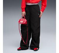 PUMA Wardrobe Essentials Parachute Woven Pants Women, Black, size Large