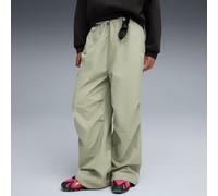 PUMA Wardrobe Essentials Parachute Woven Pants Women, Lux Army, size XS