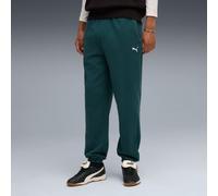 PUMA Wardrobe Essentials Relaxed Sweatpants Men, Green Terrain, size Large
