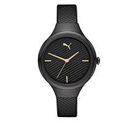 PUMA Watch for Women Contour, Three Hand movement, 36mm Black Nylon case with a Polyurethane strap, P1020