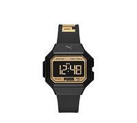 PUMA Watch for Women Mini Remix, Digital movement, 35mm Black Polycarbonate case with a Polyurethane strap, P1055