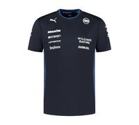 PUMA Williams Racing Formula 1 Kids 2025 Team Tshirt - Navy - Size: 7/8 Years
