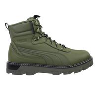 Puma Men's Winter Boots Desierto V3 Lace-Up Green Smooth Leather 392626_02